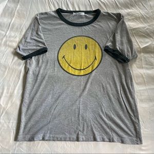 Daydreamer x Free People | Smiley Face Tee | Size Large